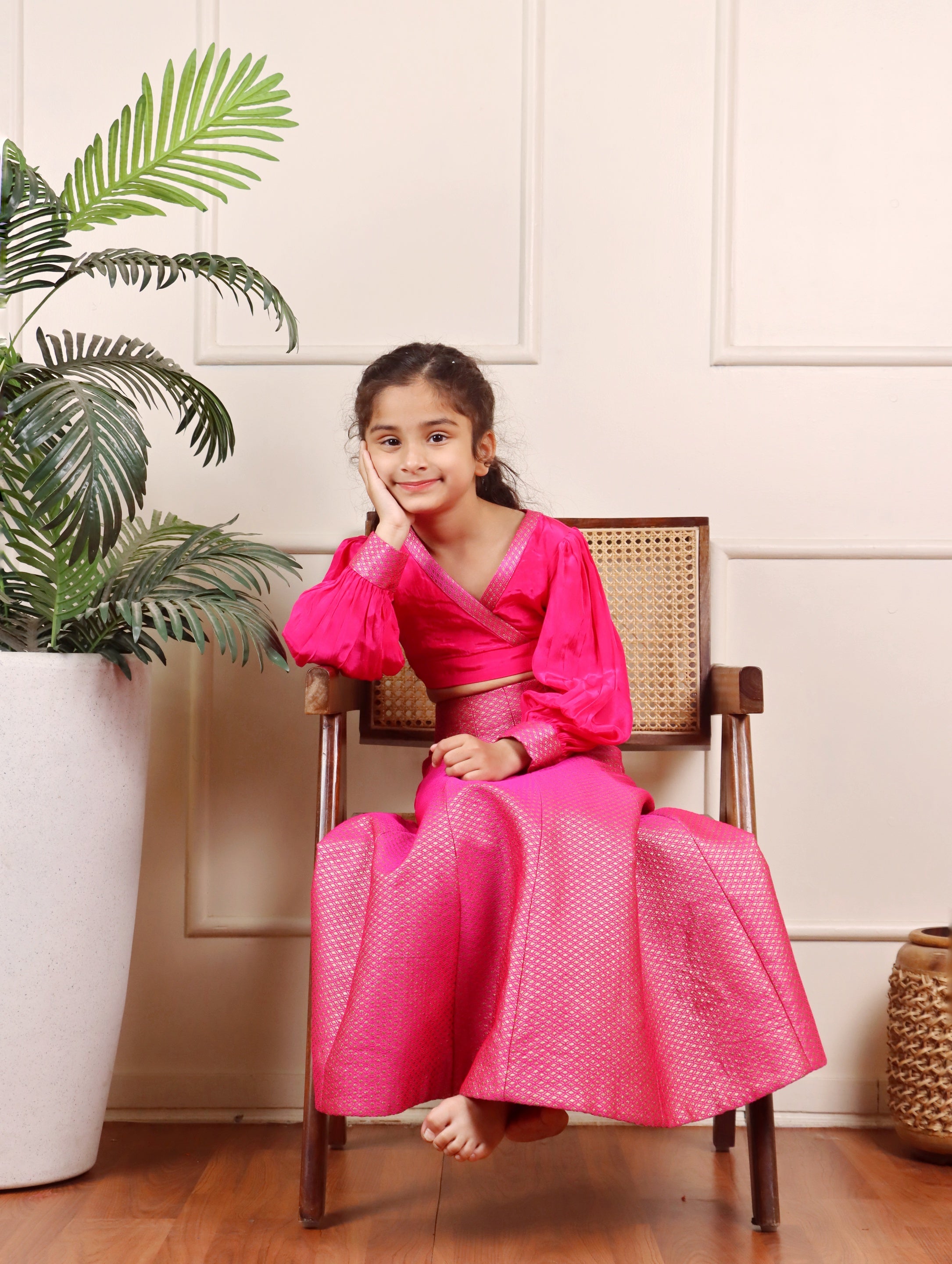 Rose Royal Skirt Set