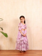 Lilac Mist Lehanga set