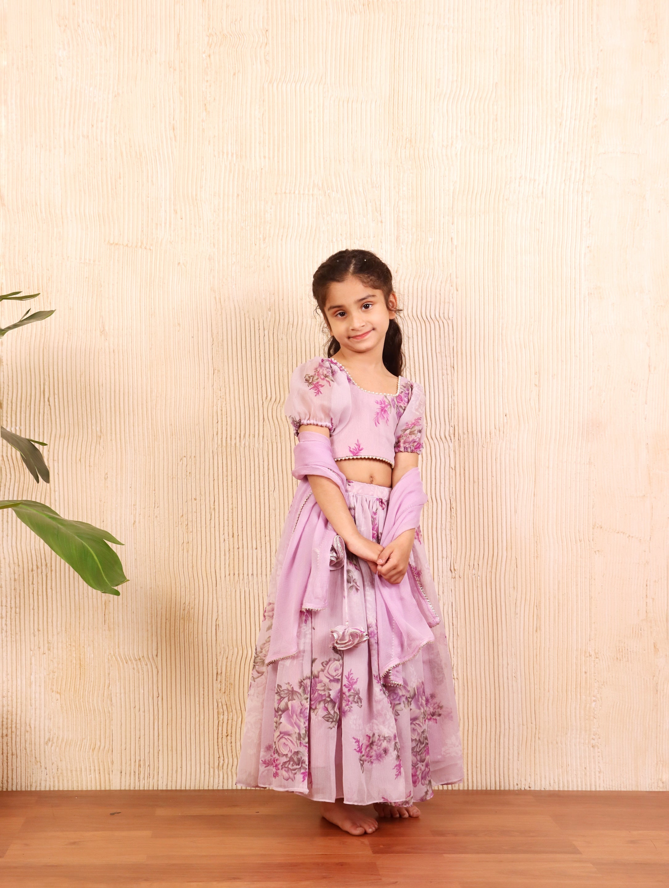 Lilac Mist Lehanga set