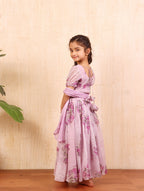 Lilac Mist Lehanga set