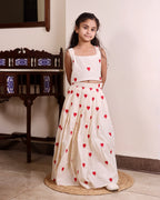 Little Valentine Skirt set