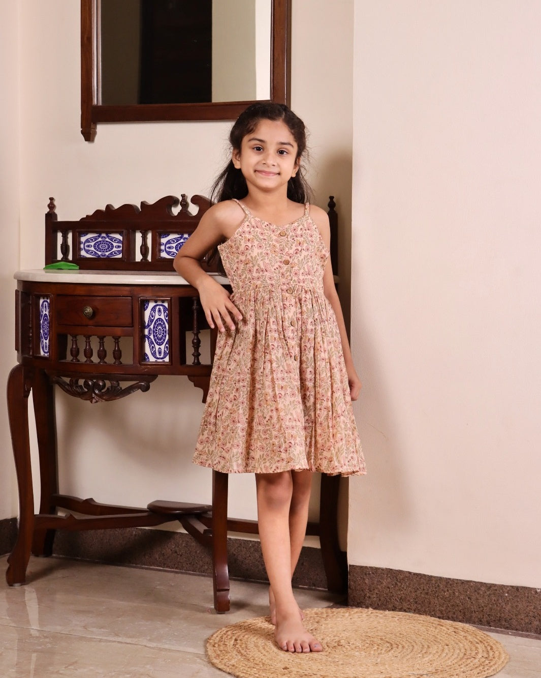 Blush Meadow Frock