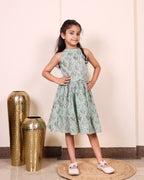 Sage Blossom Dress