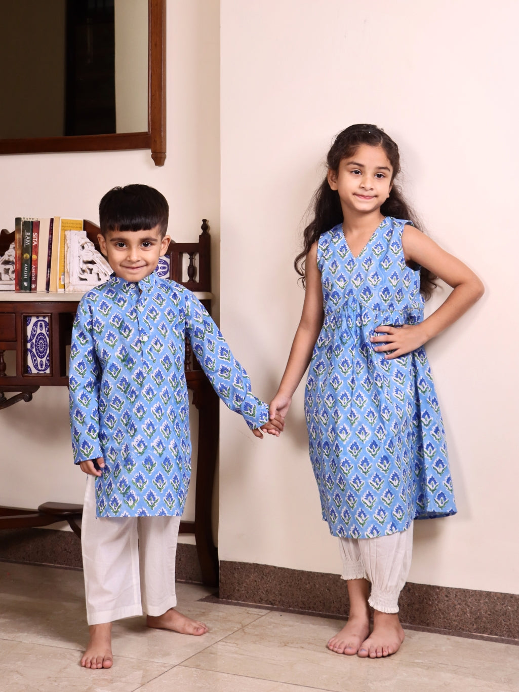 Azure bloom Twining Set