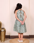 Sage Blossom Dress
