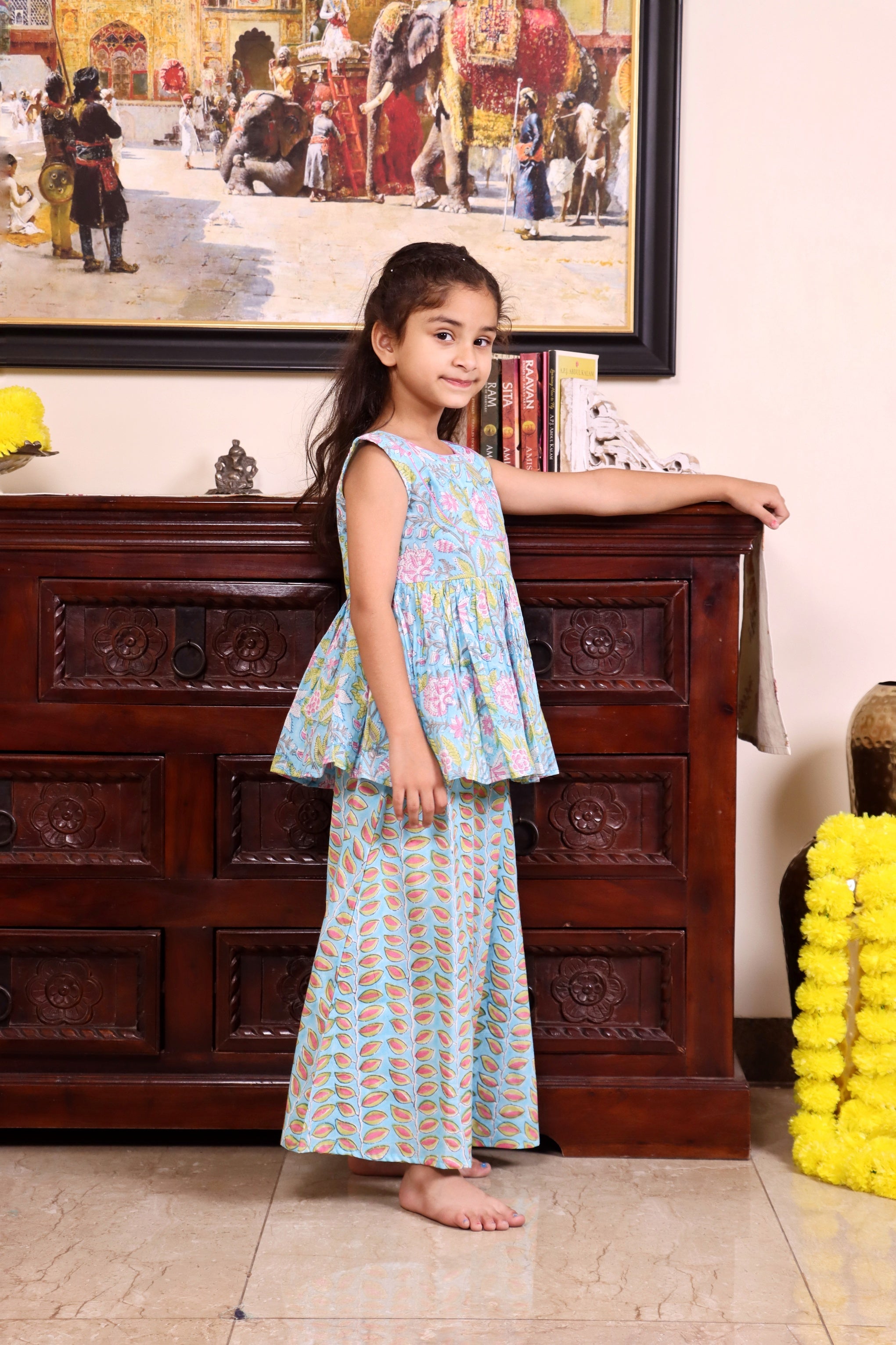 Petal Poetry Sharara Set