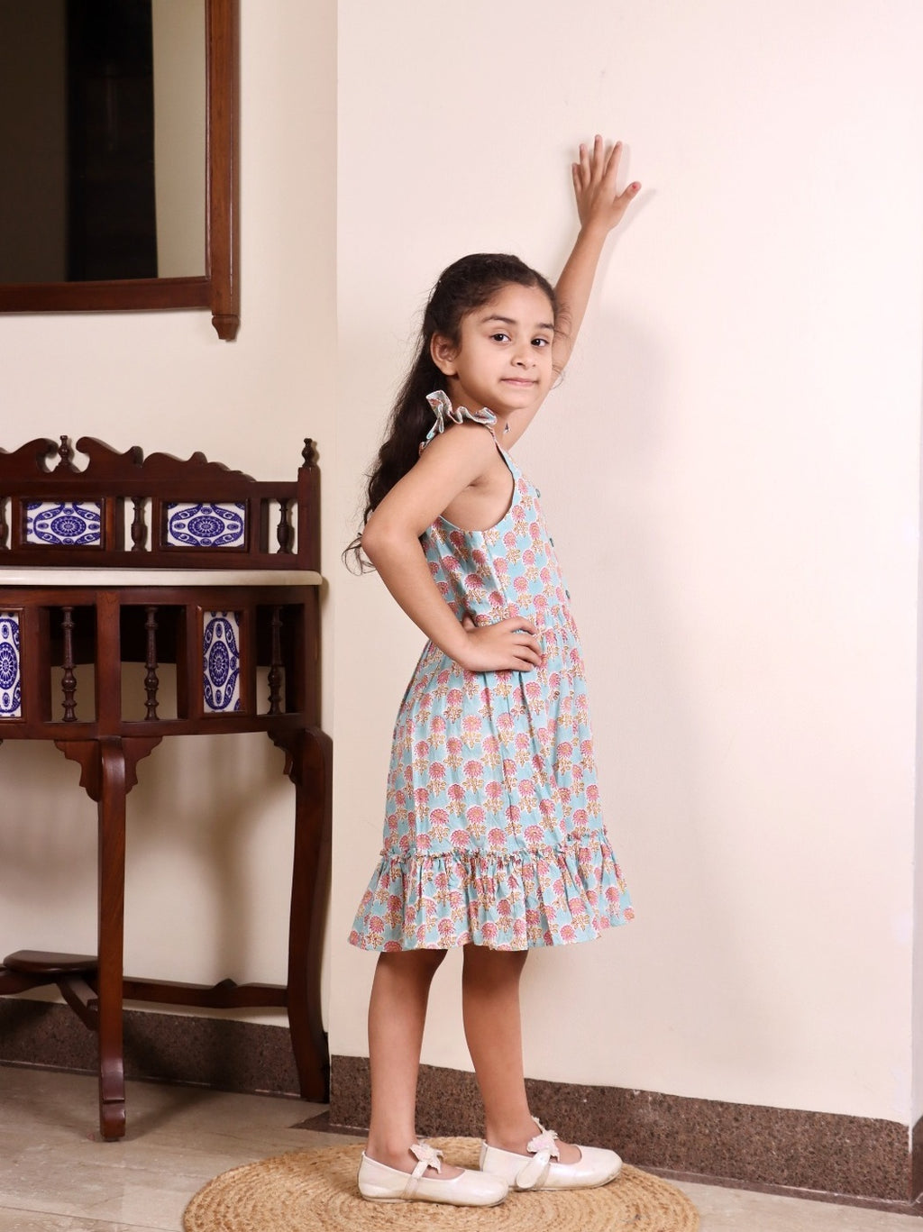 Blush Bloom Cotton Frock