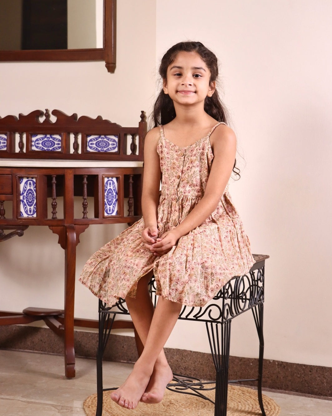 Blush Meadow Frock