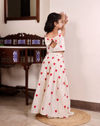 Little Valentine Skirt set