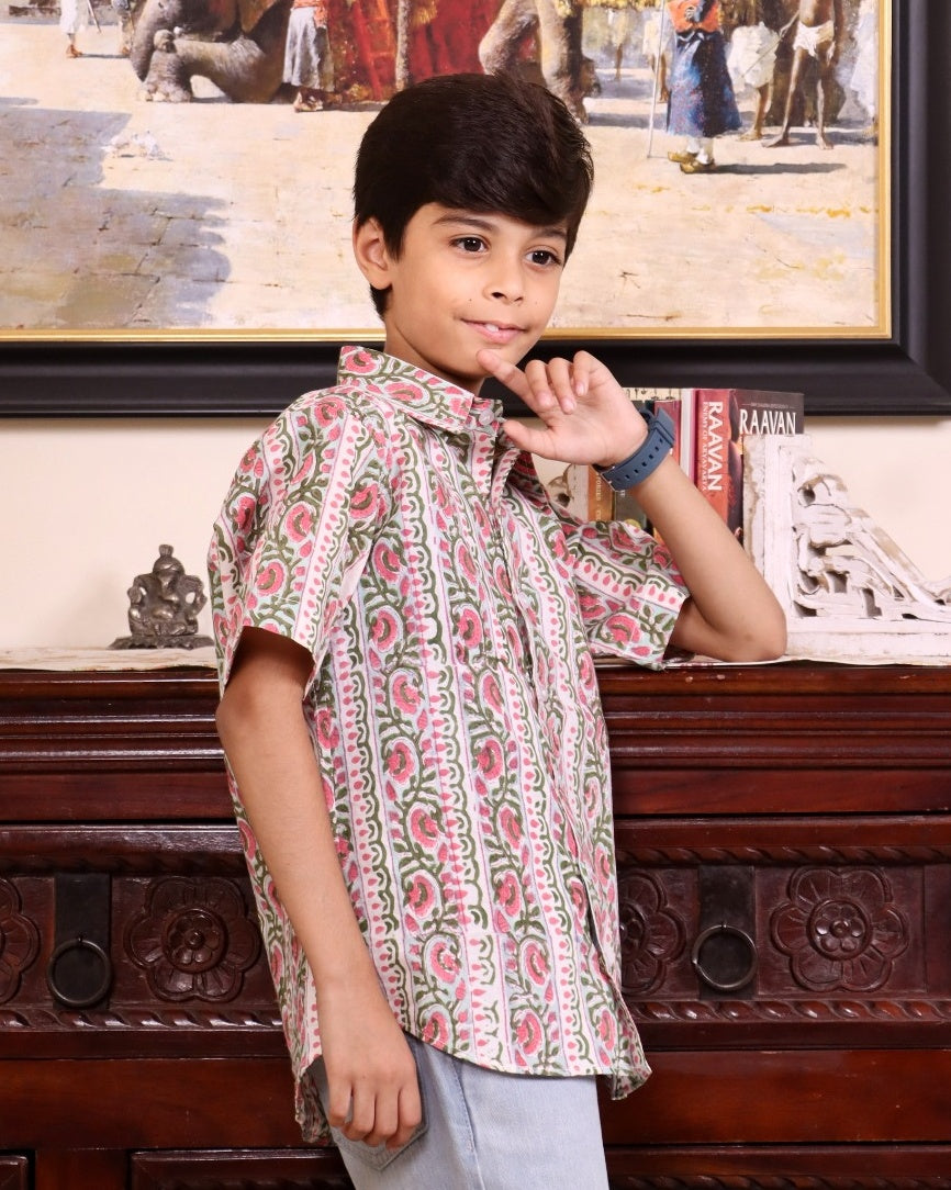 Blossom Stripe Shirt