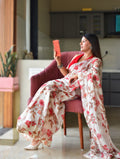 Ruhani-Mul Chanderi Saree with Crepe Blouse