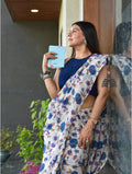 Riyana-Mul Chanderi Saree with Crepe Blouse