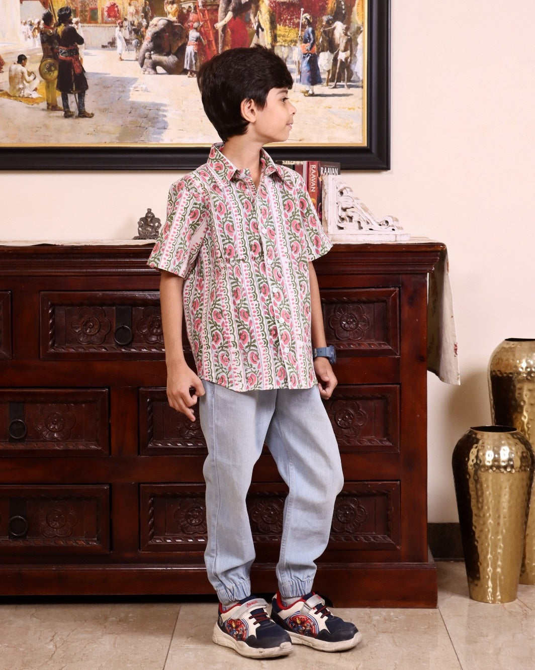Blossom Stripe Shirt