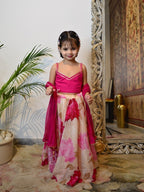 Rosy Bloom Lehanga Set