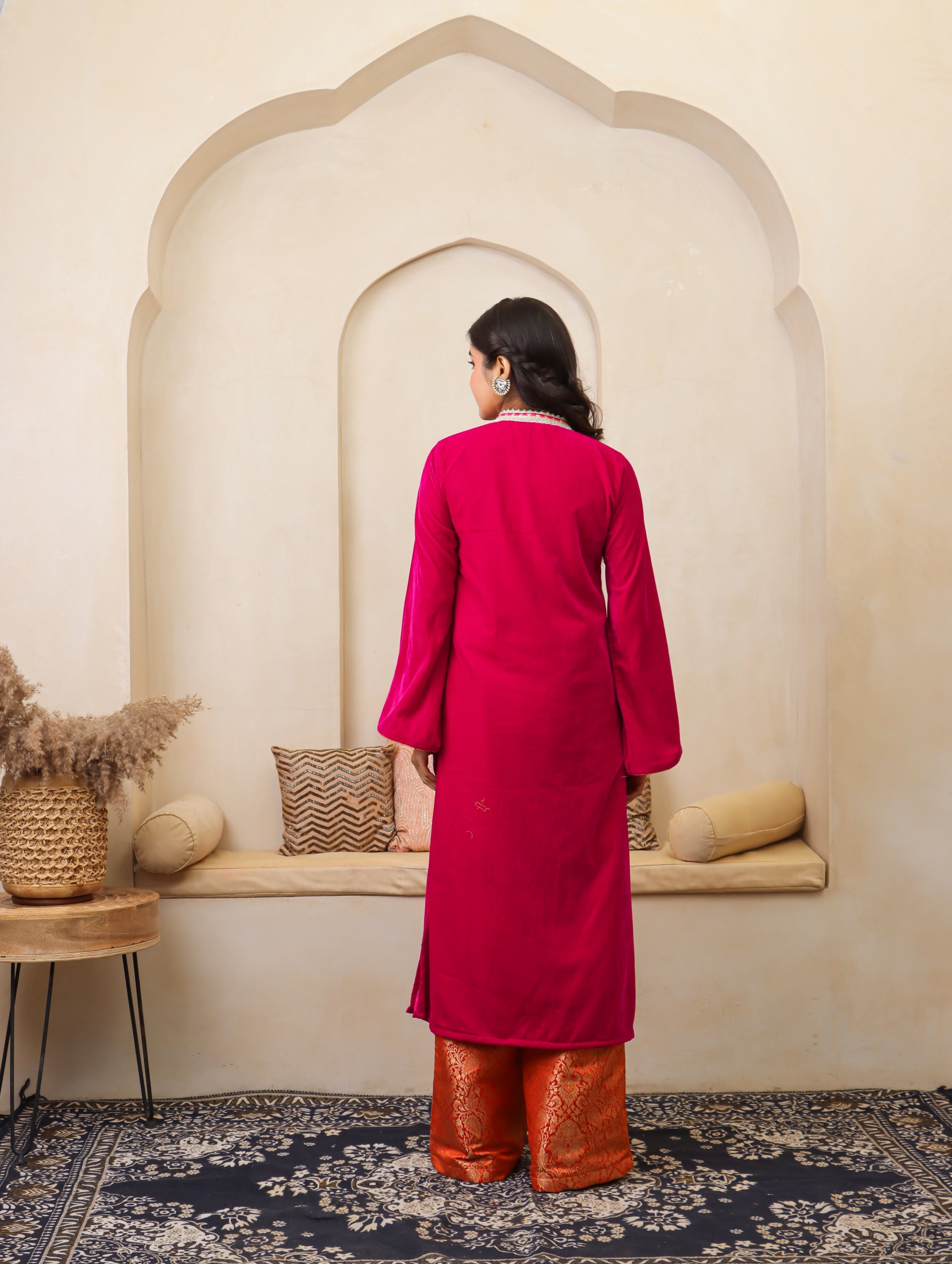 Naaz Velvet Suit set