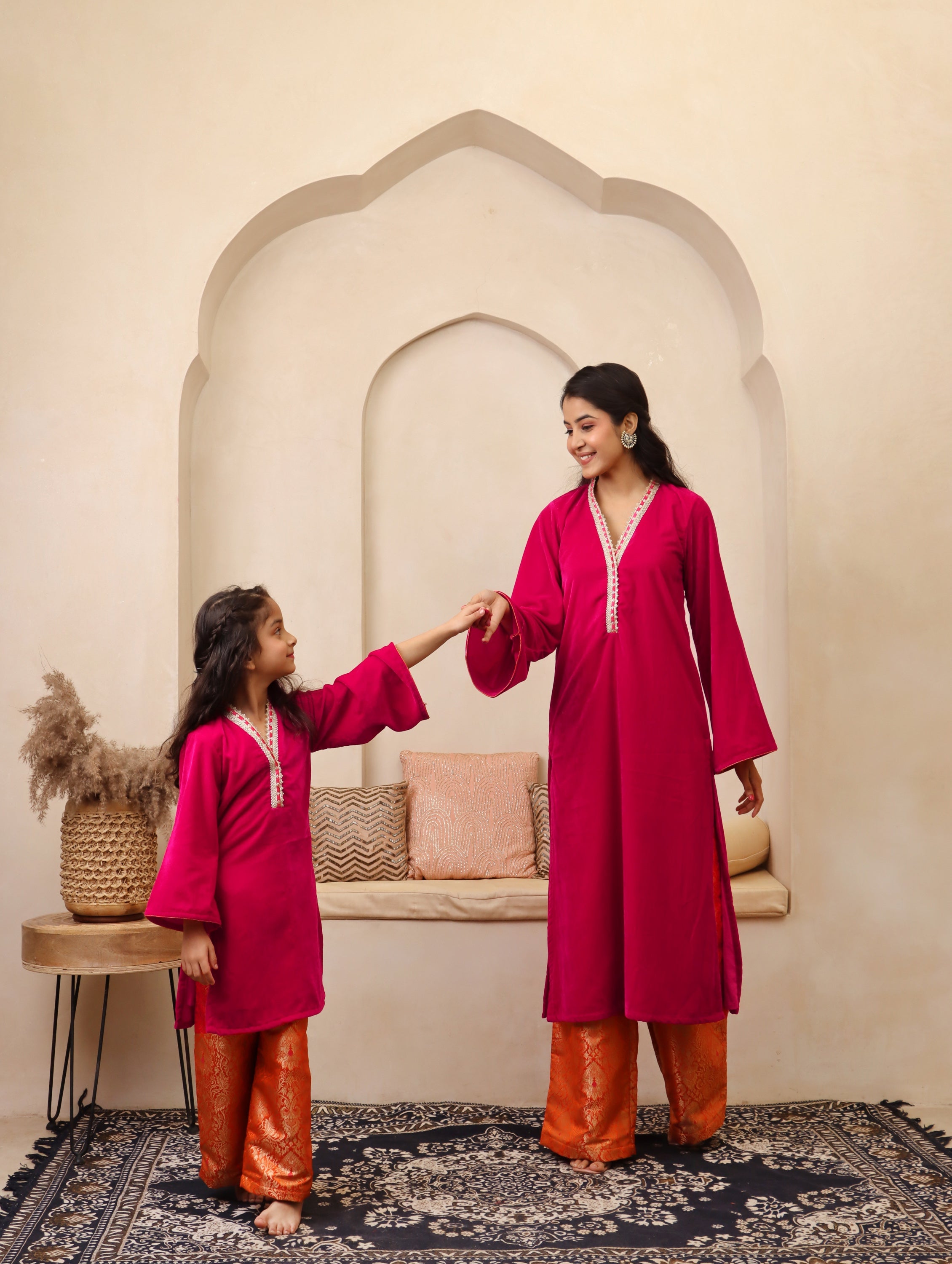 Naaz Velvet Suit set