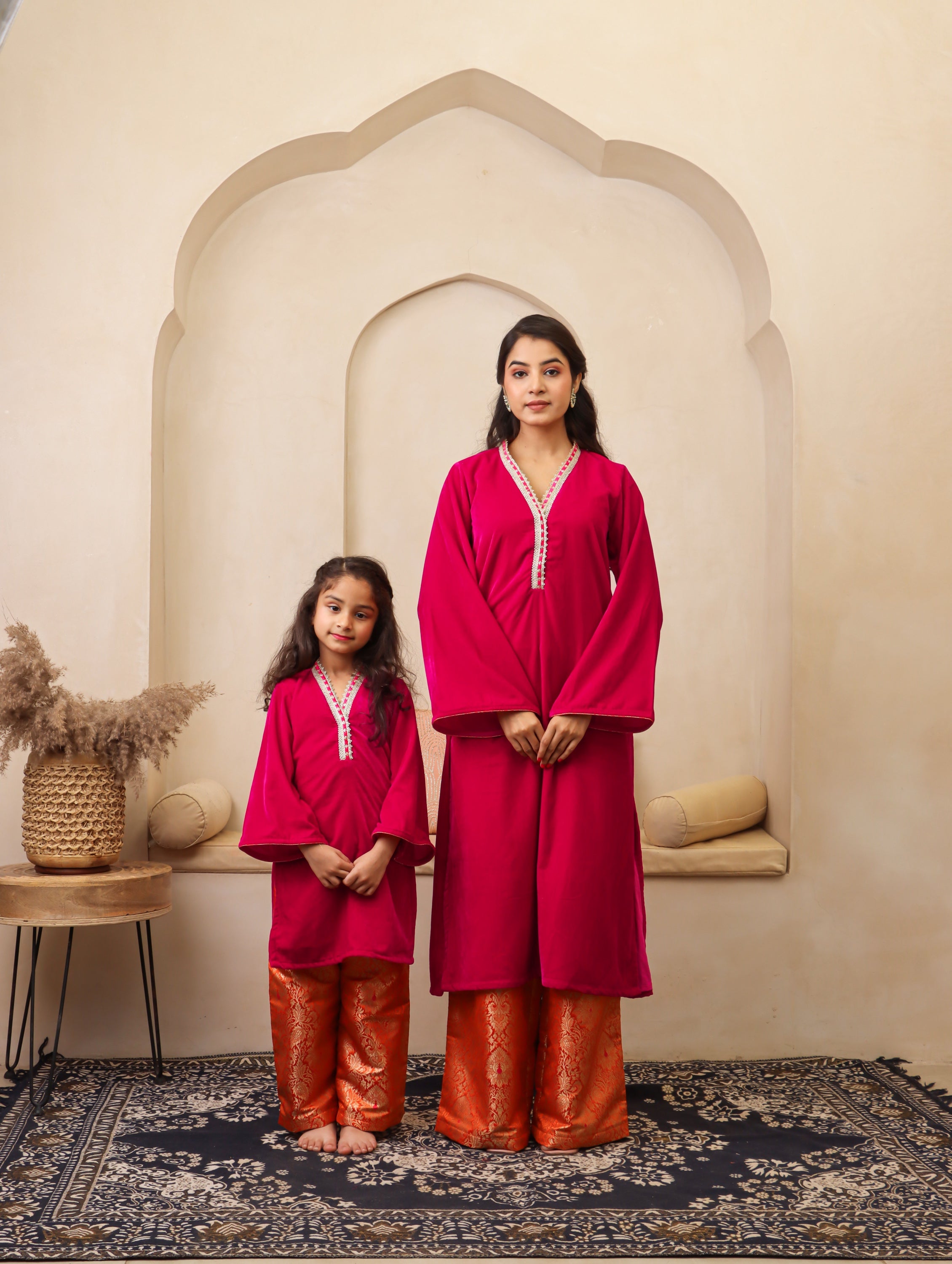 Naaz Velvet Suit set