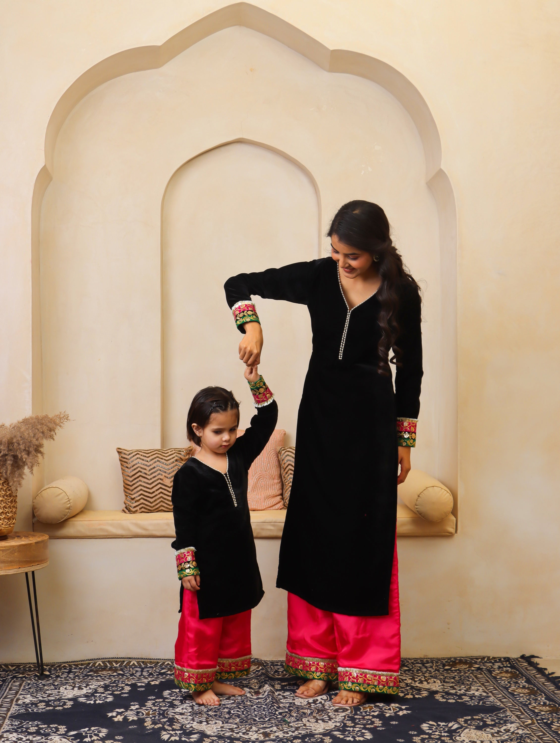 Noor Velvet Suit set