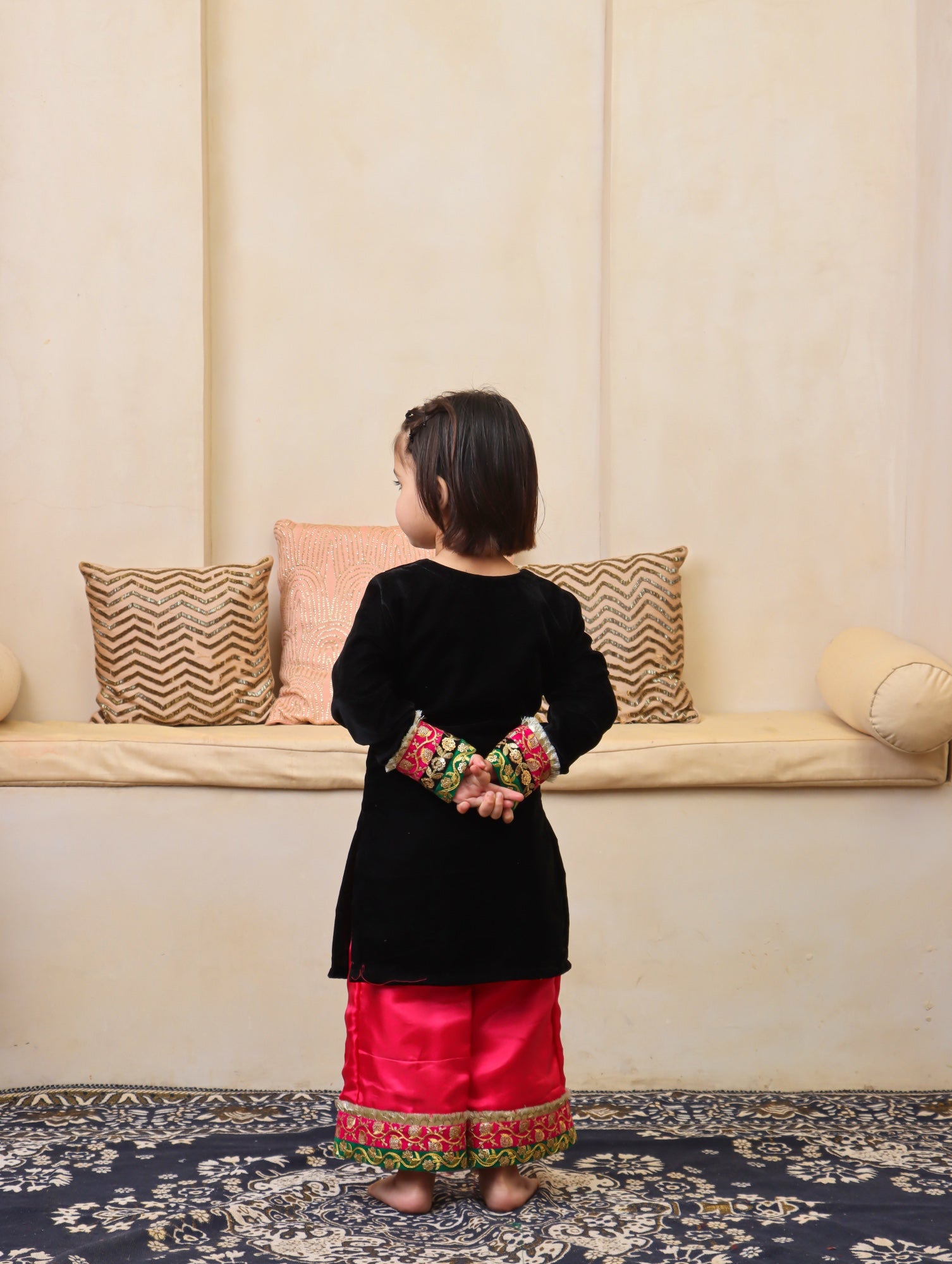 Noor Velvet Suit set