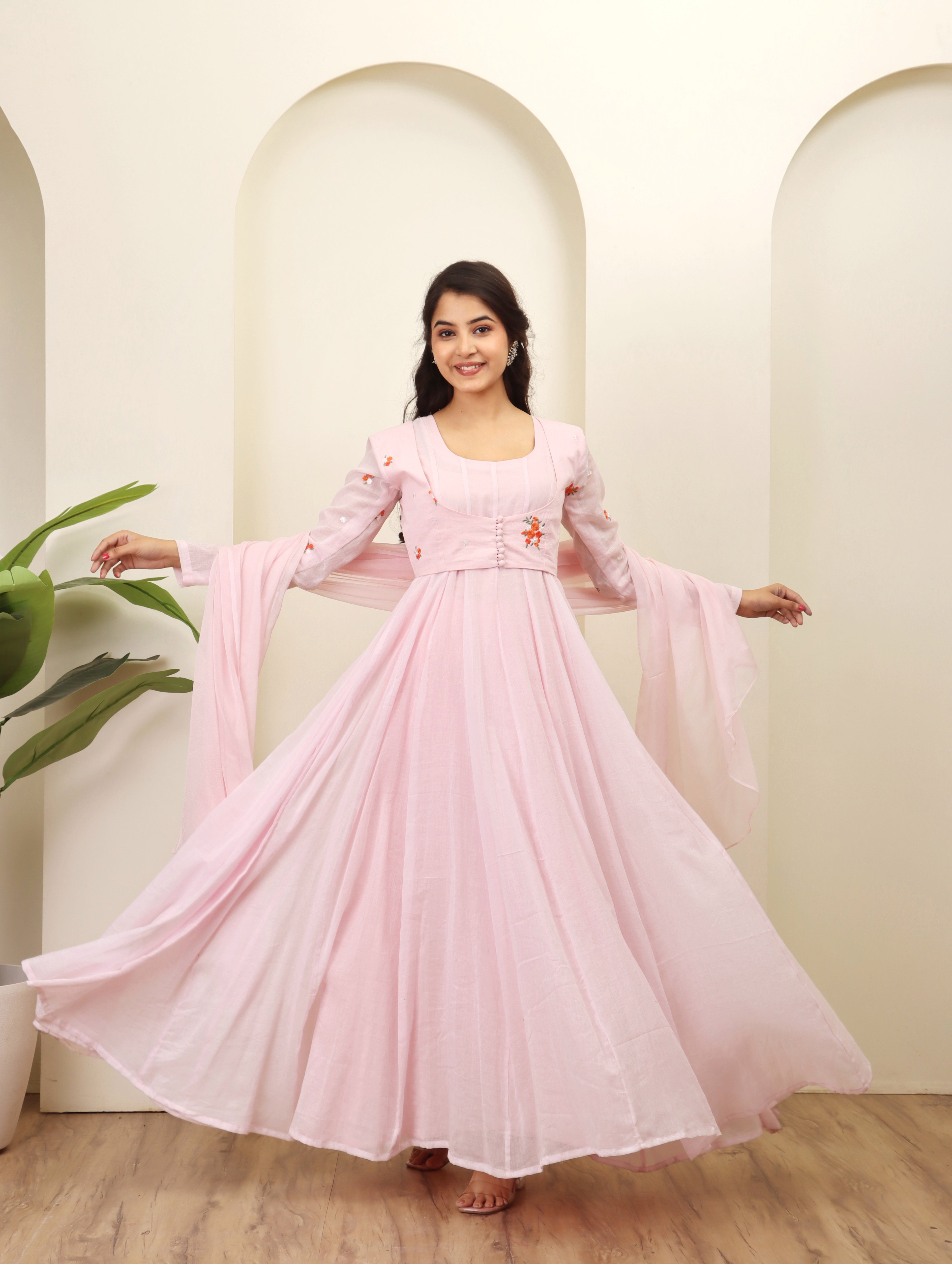 Blush Bloom Suit Set