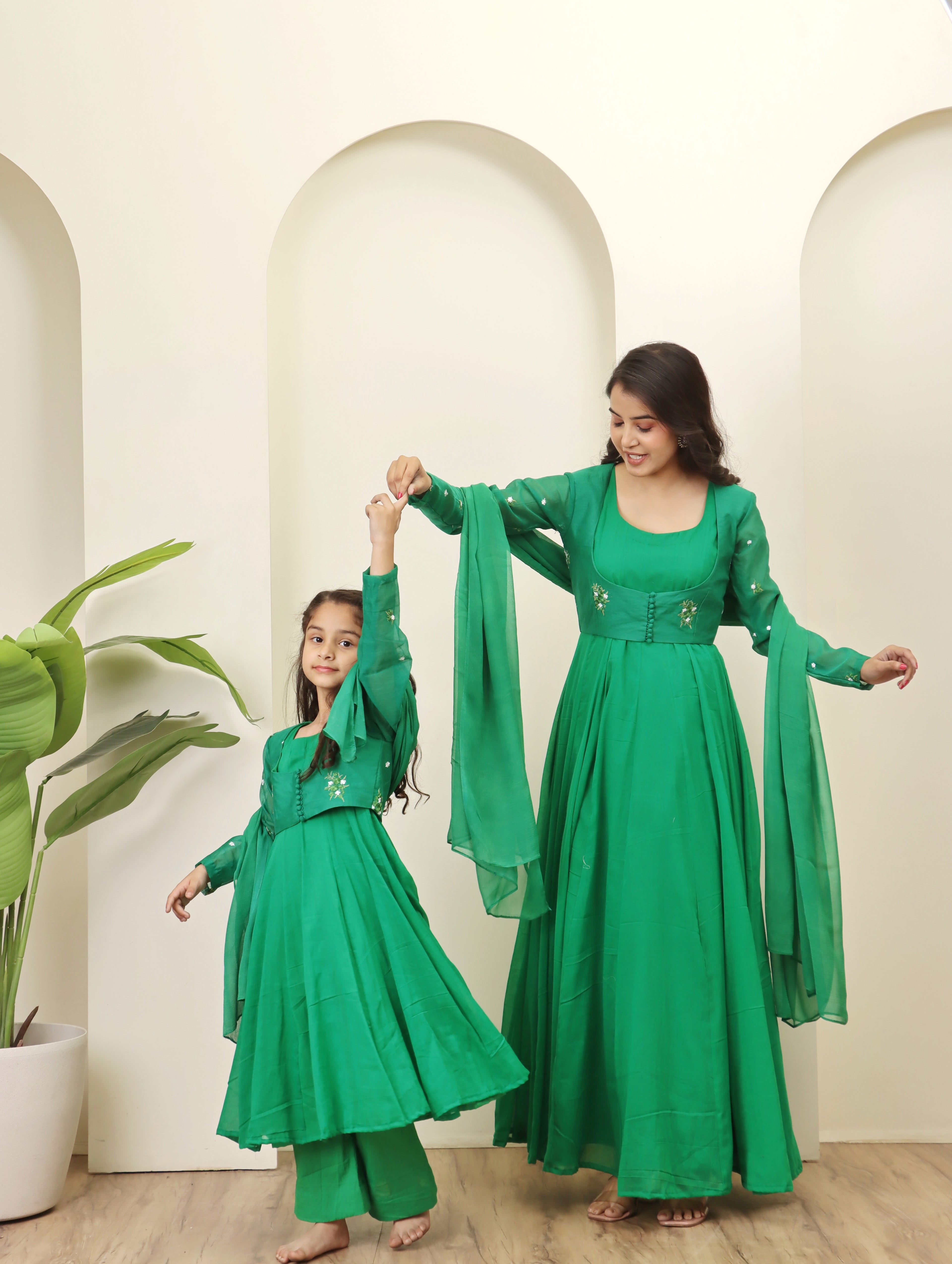 Emerald Noor Suit set