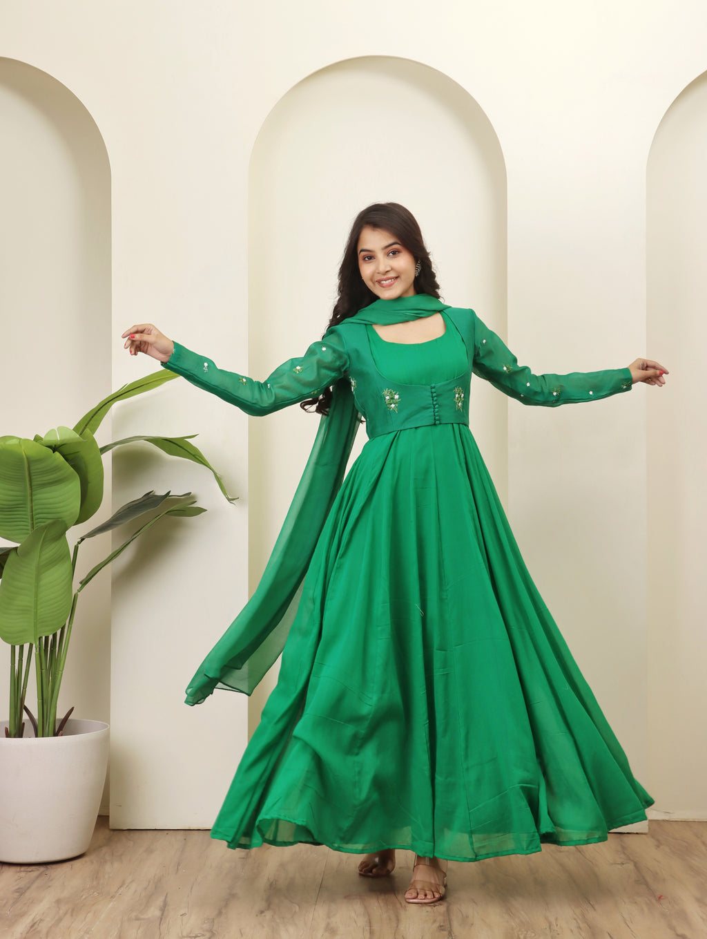 Emerald Noor Suit set