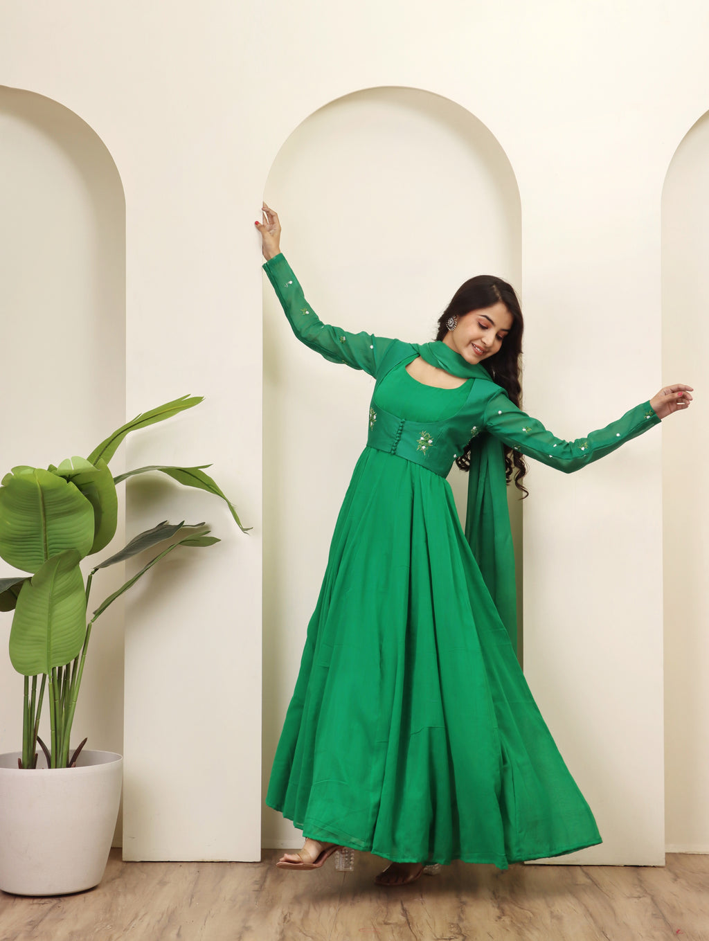 Emerald Noor Suit set