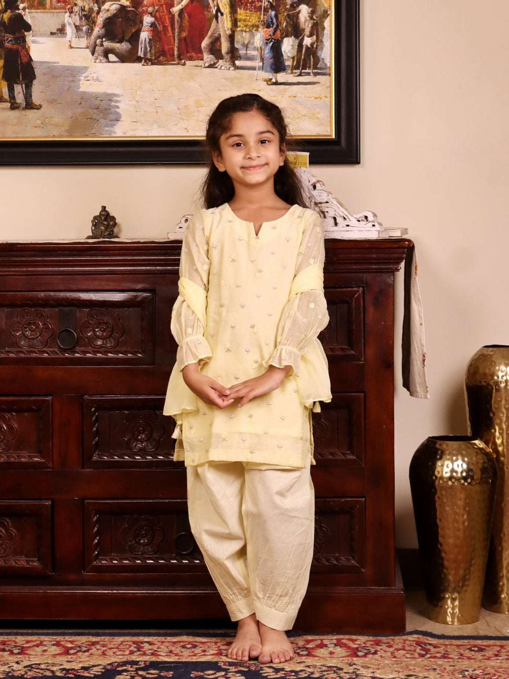 Ayra Chanderi Suit Set