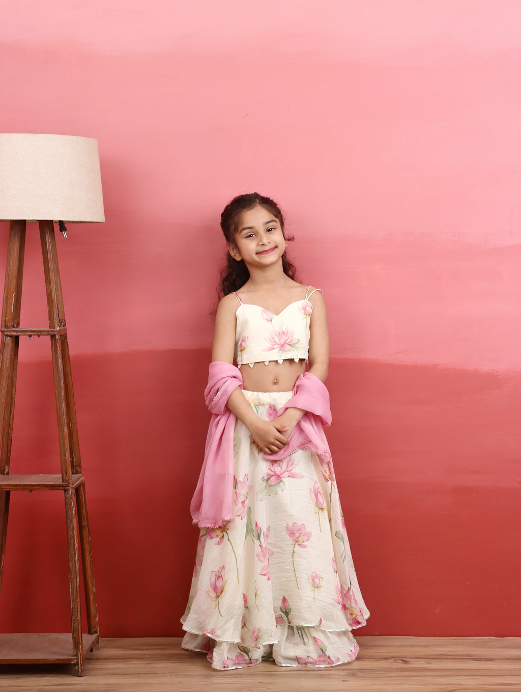 Ruhani Lotus Lehanga set