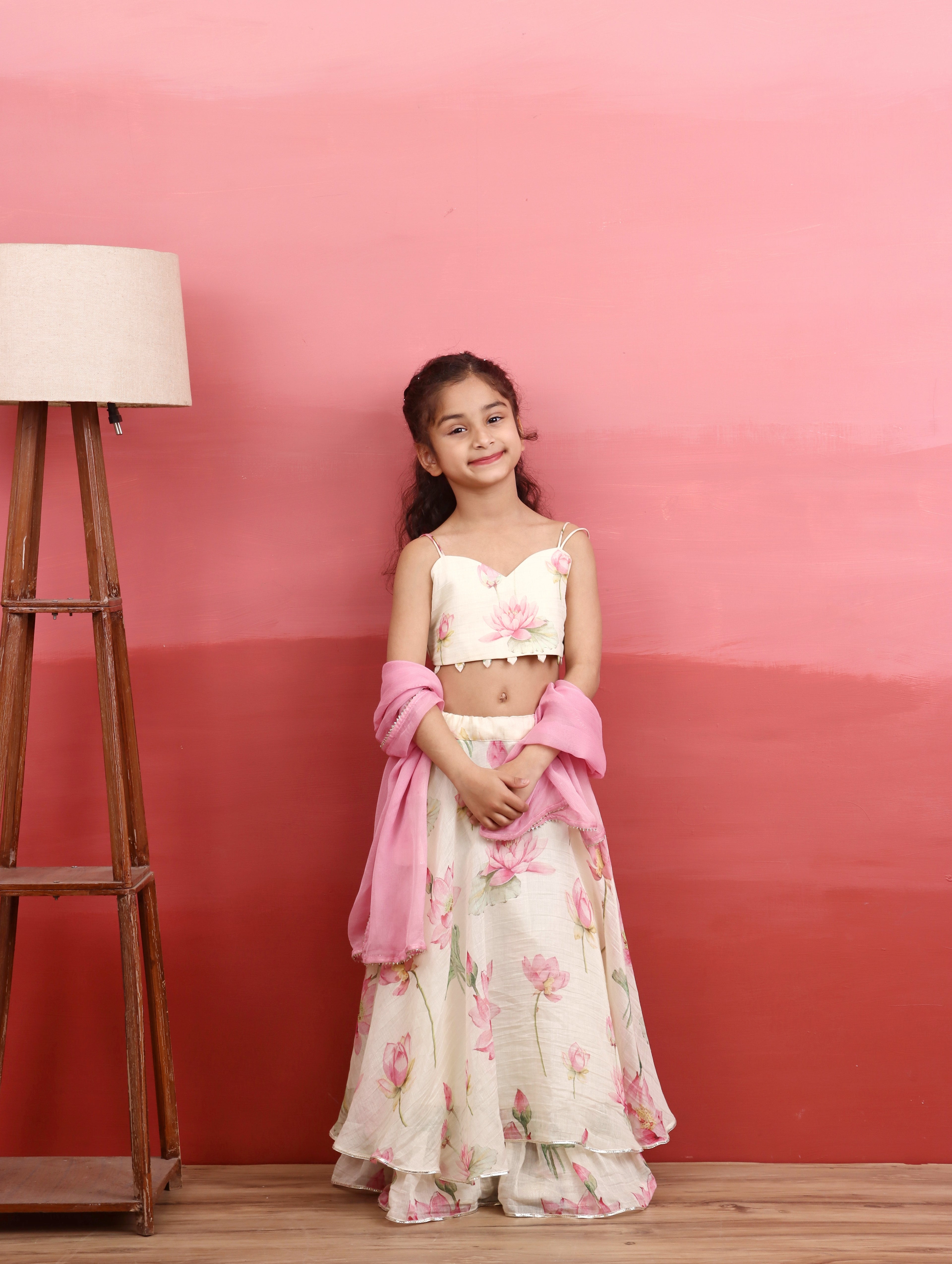 Ruhani Lotus Lehanga set