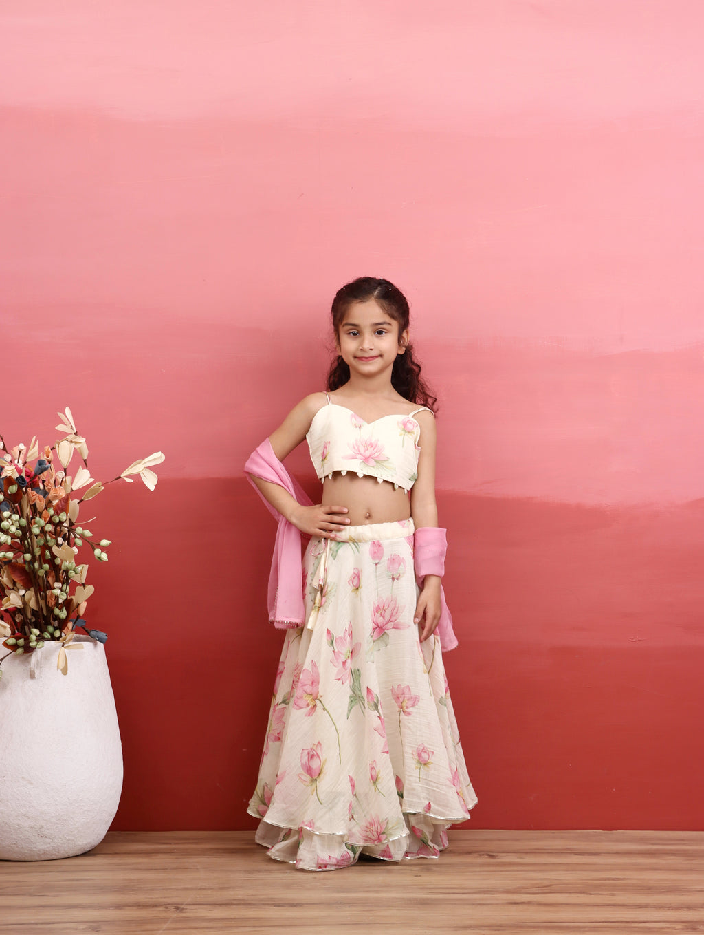 Ruhani Lotus Lehanga set