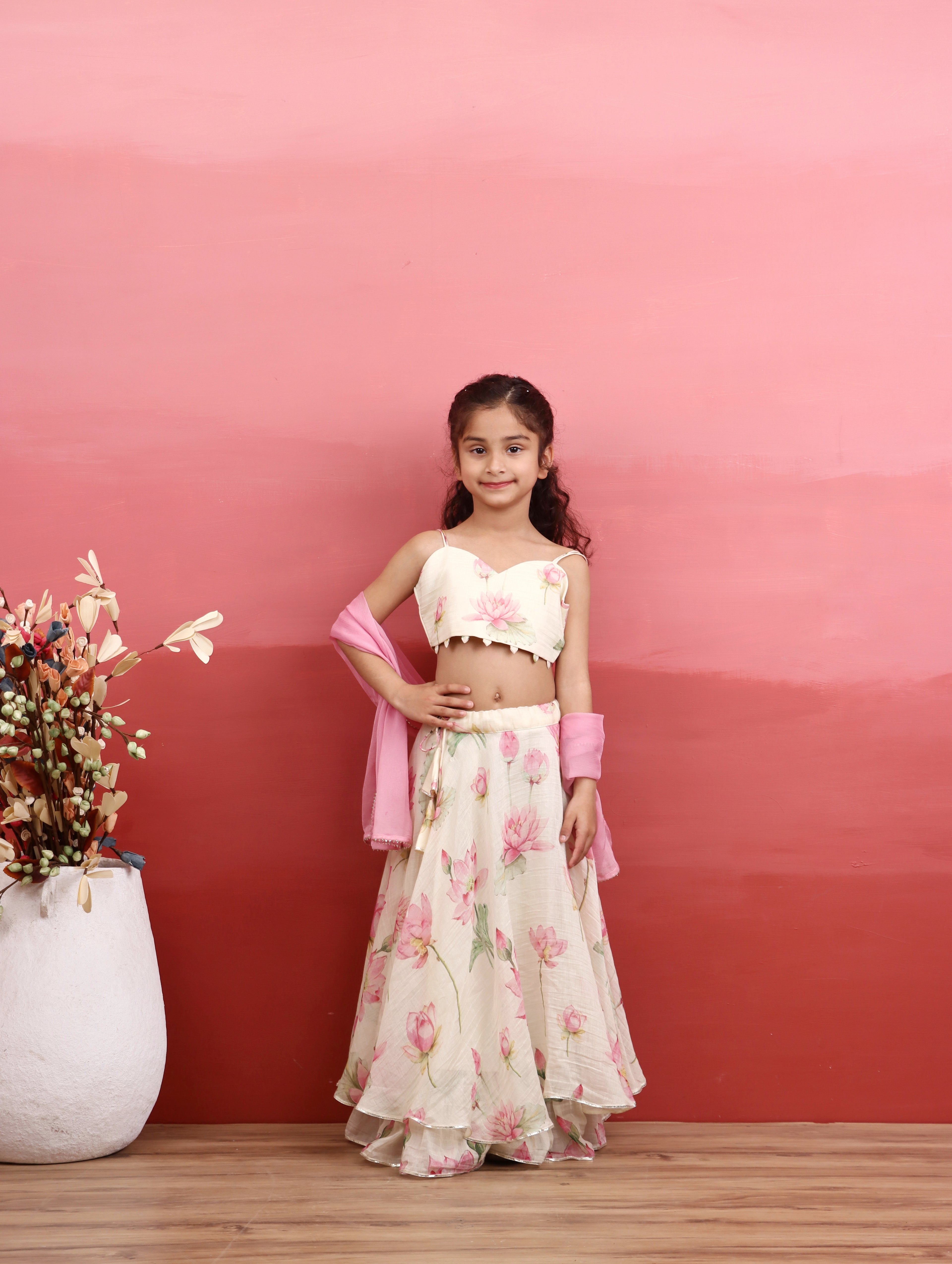 Ruhani Lotus Lehanga set