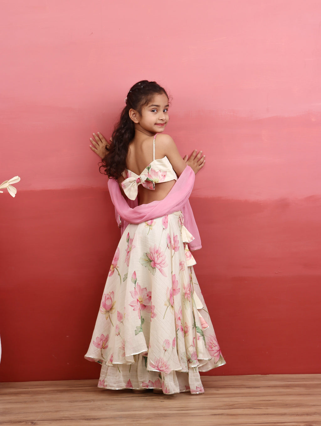 Ruhani Lotus Lehanga set