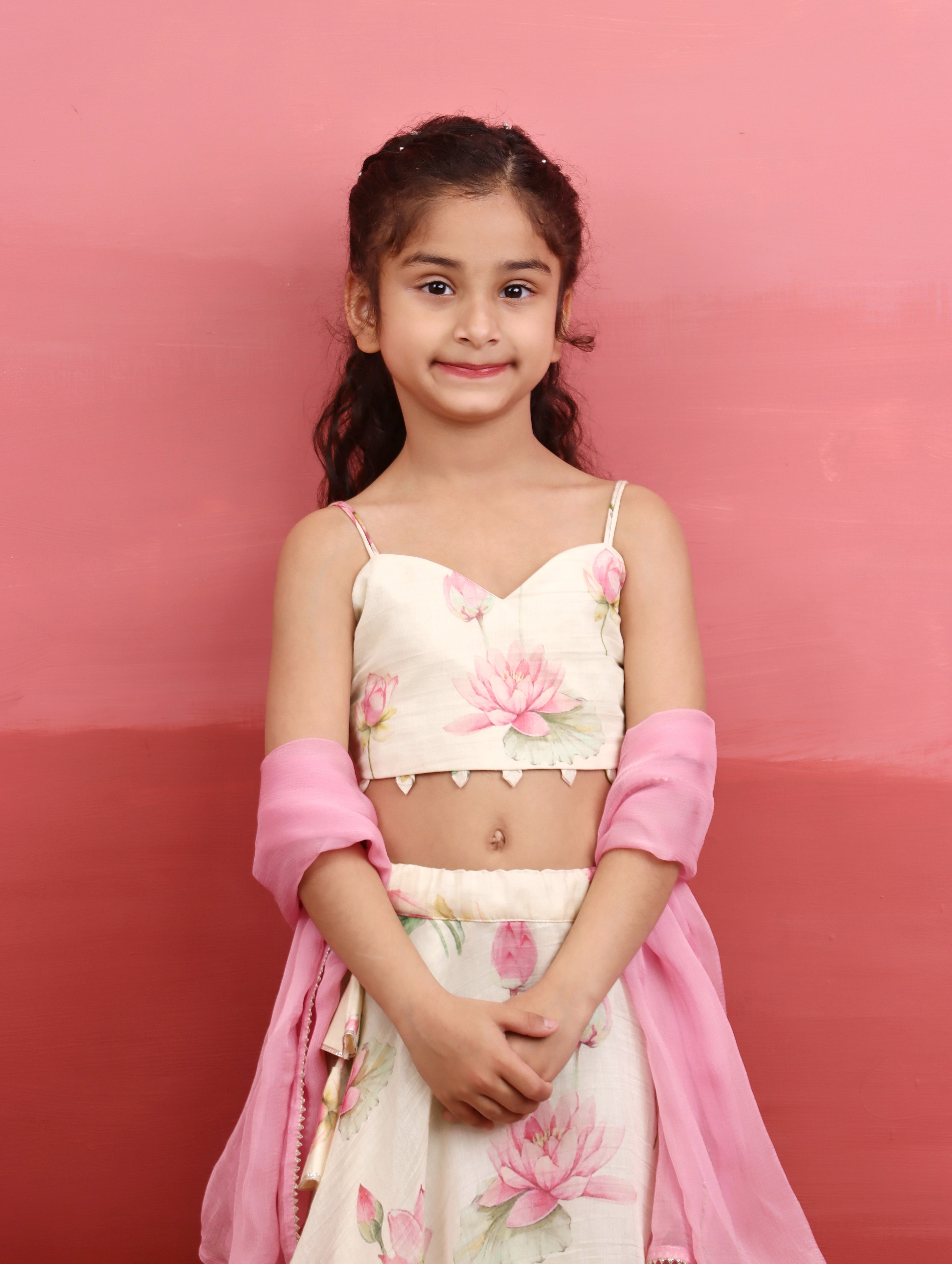 Ruhani Lotus Lehanga set