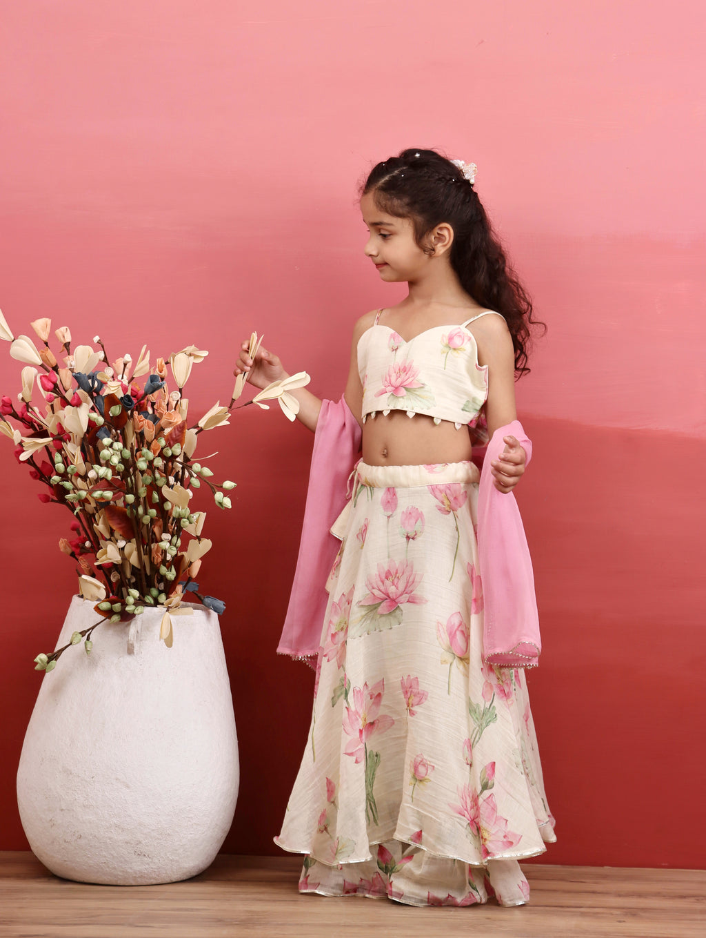 Ruhani Lotus Lehanga set