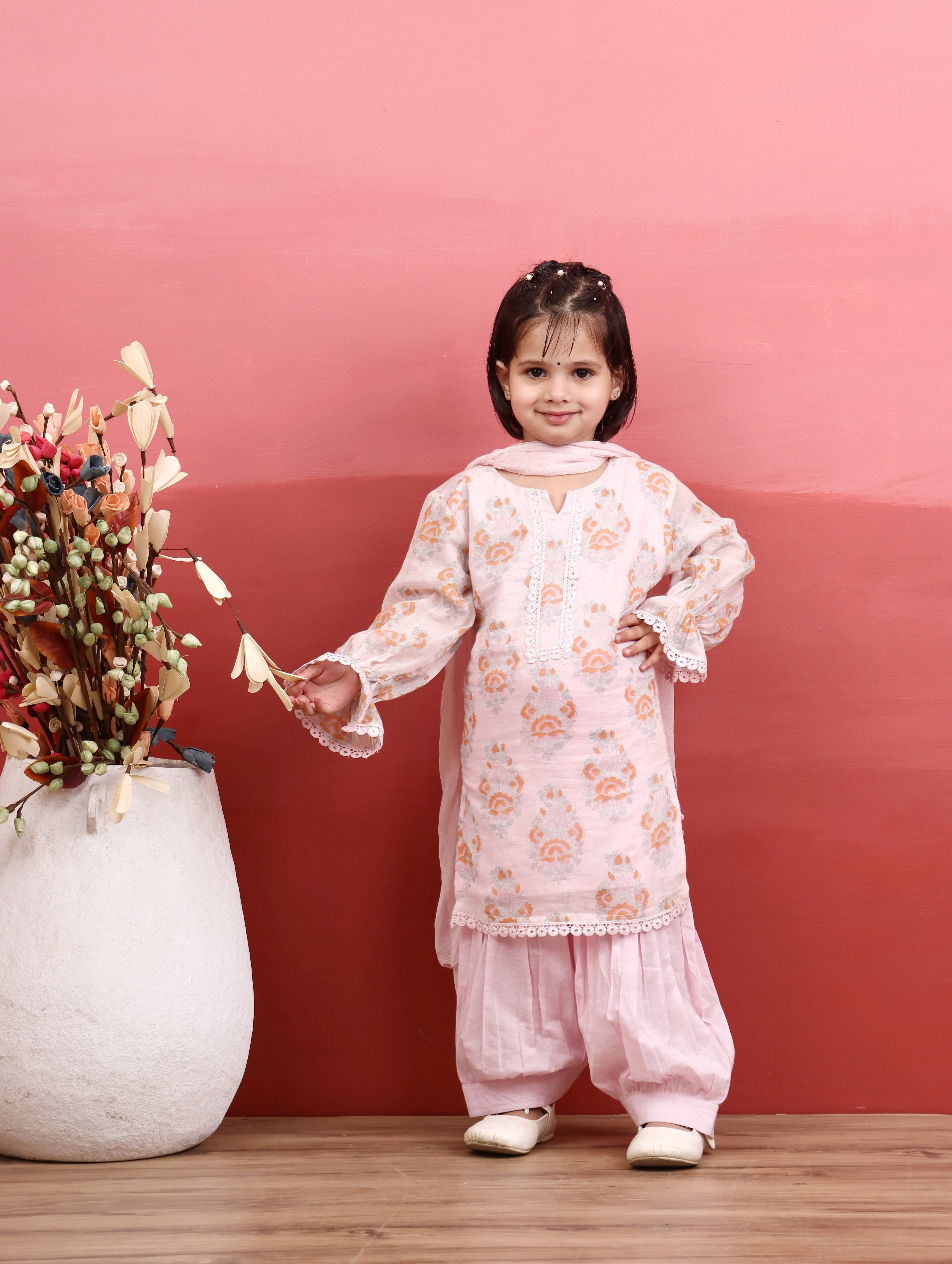 Meher Blush Suit Set