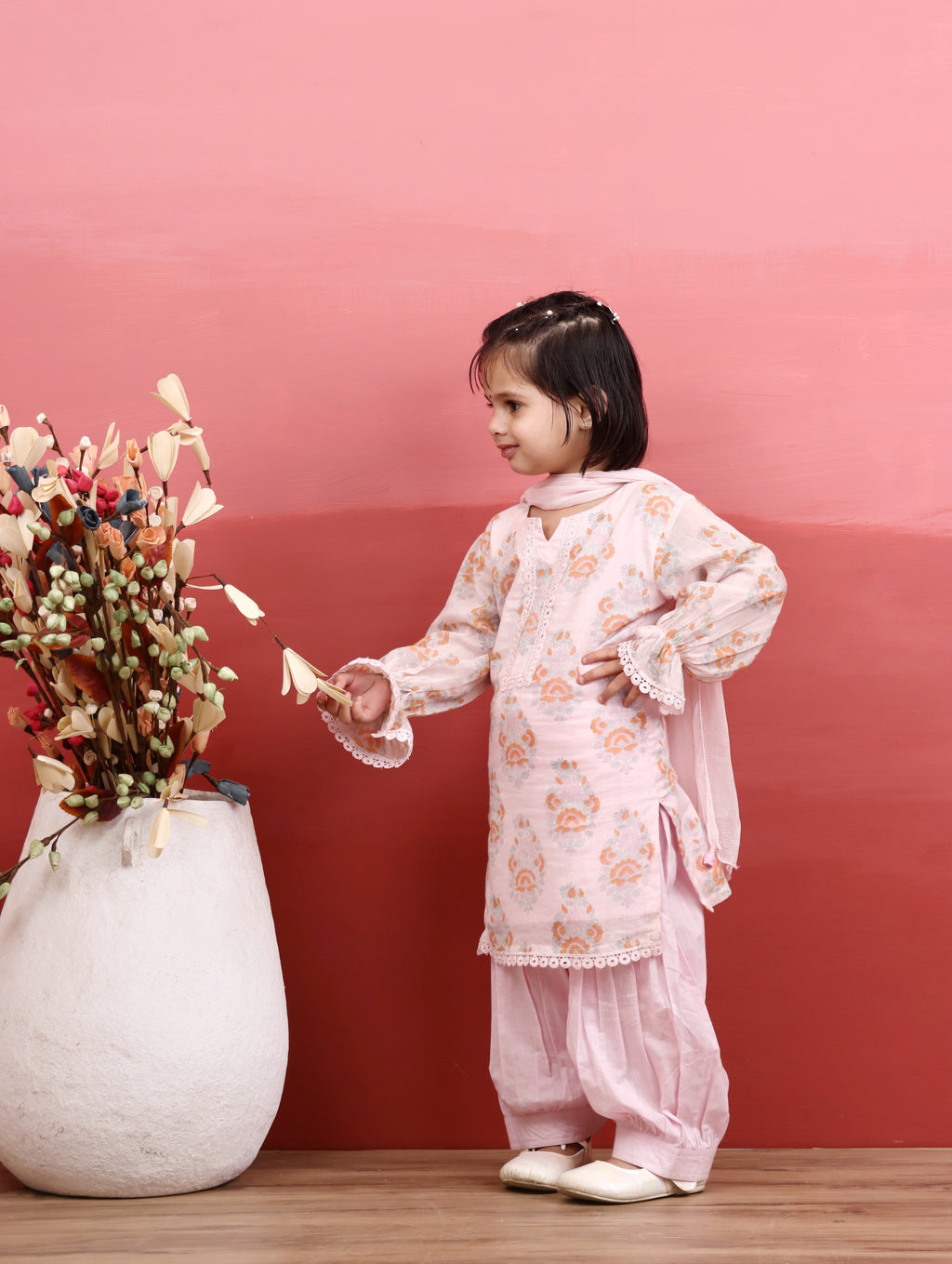 Meher Blush Suit Set