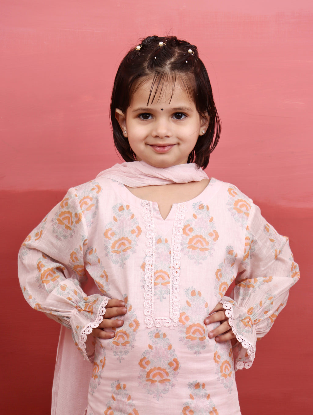 Meher Blush Suit Set