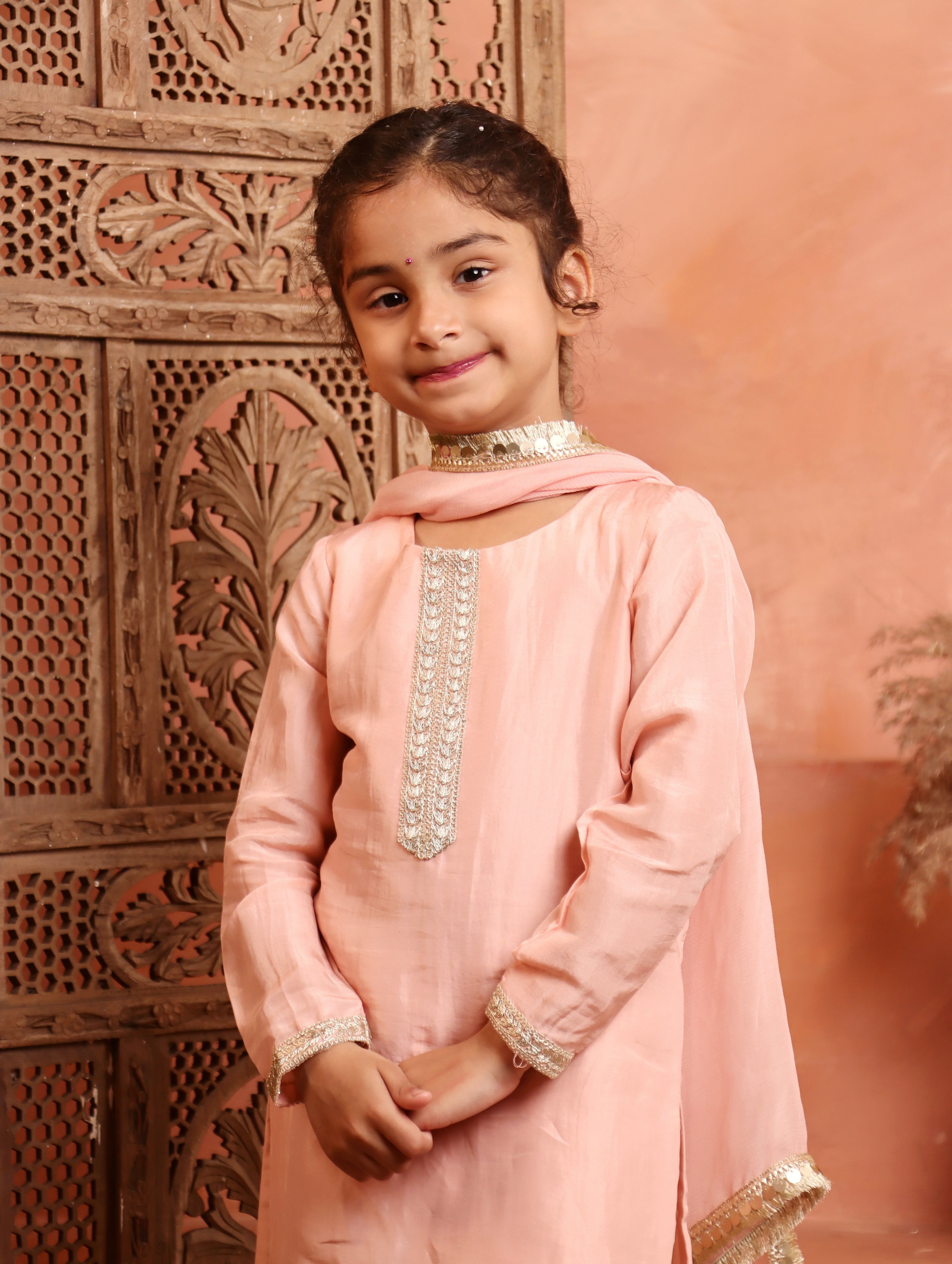 Shahi Blush Sharara Set