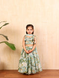 Rihana Chanderi Lehanga Set