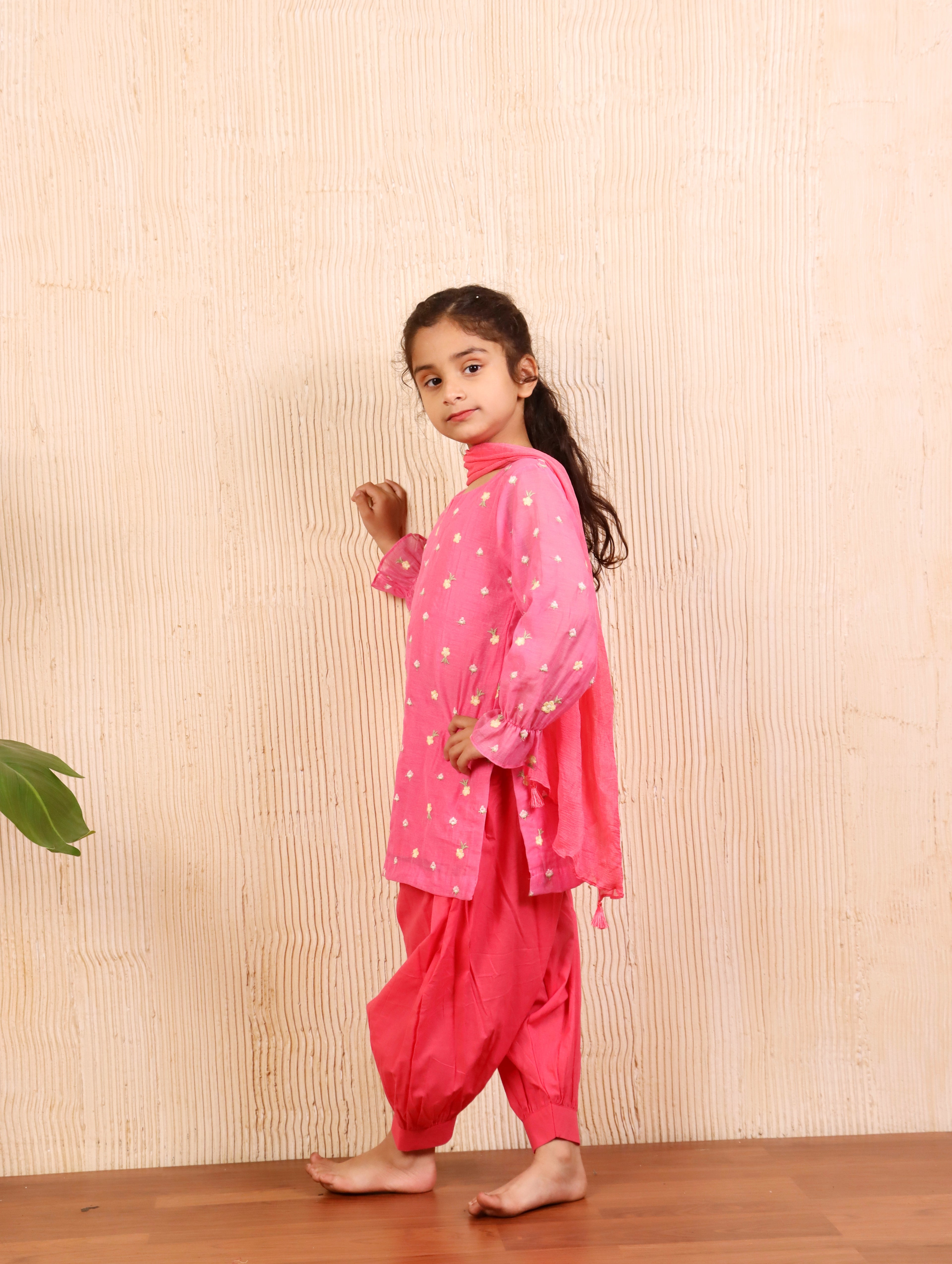 Gulnar Chanderi Suit Set